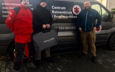 Kolejny sprzęt dla OPOLSARU – tym razem fantom oraz defibrylator treningowy AED