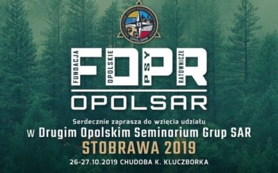 Zapraszamy na Drugie Opolskie Seminarium Grup SAR – STOBRAWA 2019