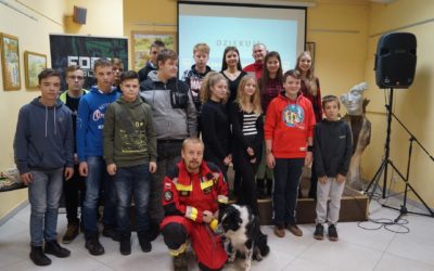 Spotkanie z młodzieżą szkolną w Głuchołazach