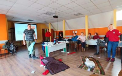 Kolejne szkolenie z zakresu pierwszej pomocy – tym razem hipotermia i urazy.