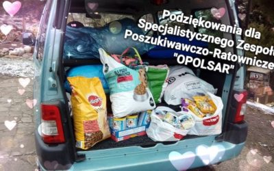 Wsparliśmy zwierzęta z Azylu w Bogdańczowicach