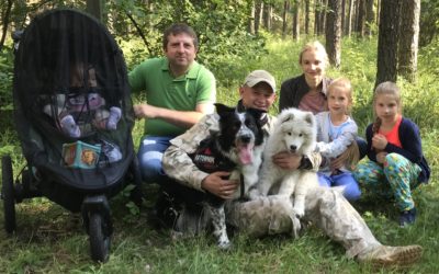 Szkolenie psów ratowniczych i tropiących w zakresie poszukiwań małych dzieci.
