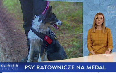 TVP3 OPOLE – Kurier Opolski: „Opolskie psy ratowniczo – poszukiwawcze na medal”