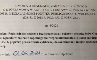 Kolejny rok z rzędu Fundacja OPOLSAR podjęła się realizacji zadania publicznego z zakresu ratownictwa i ochrony ludności.