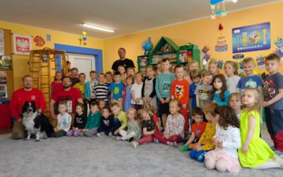Odzwiedziliśmy przedszkolaków z Żywocic.