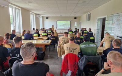 Na zaproszenie KP PSP w Kędzierzynie-Koźlu poprowadziliśmy warszztaty szkoleniowe dla kędzierzyńskich jednostek OSP.