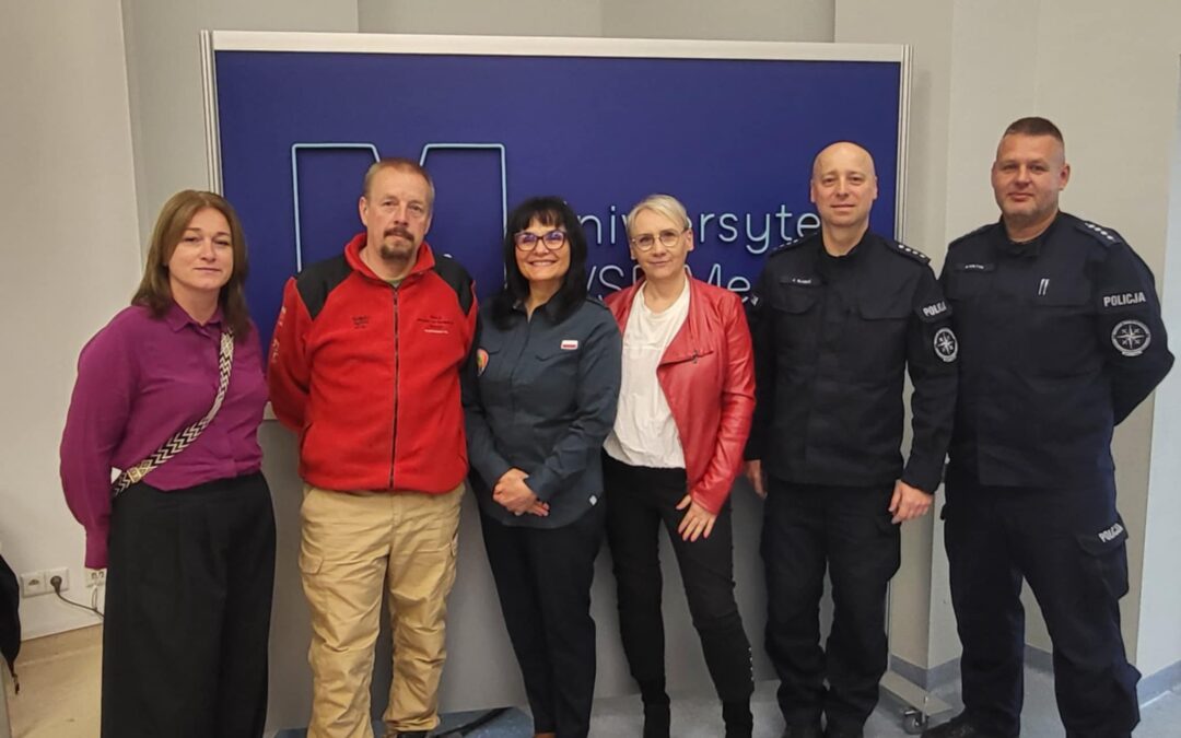 Seminarium z działań SAR na uniwerytecie WSB Merito w Opolu.