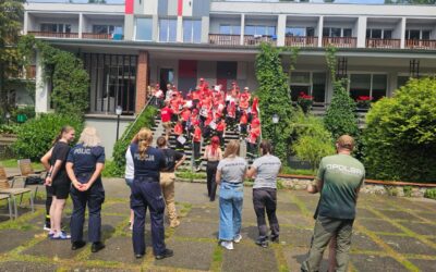 Poprowadziliśmy zajęcia na strażackim obozie MDP w Turawie.