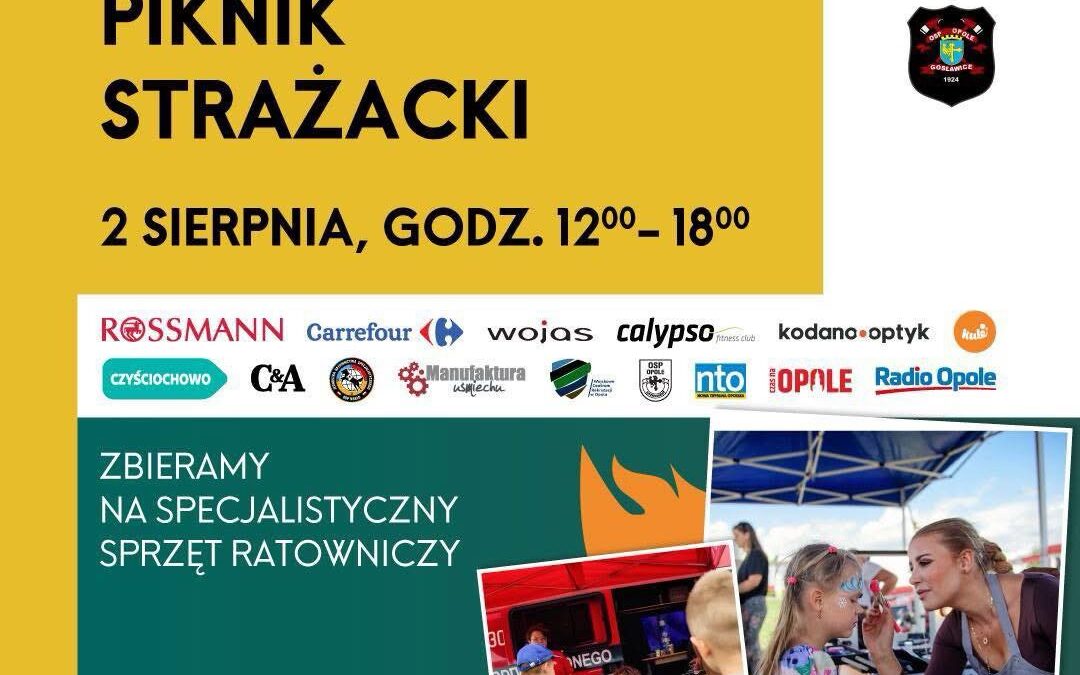 Zapraszamy do Centrum Handlowego Turawa Park na III Rodzinny Piknik Strażacki.