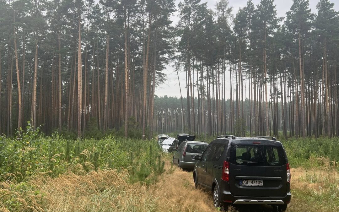 Warsztaty dla przewodników psów ratowniczych w Bąkowie k. Kluczborka.