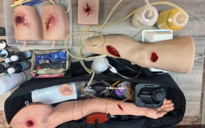 Dzięki realizacji zadania w ramach Projektu „Moc Małych Społeczności – Priorytet 1” do OPOLSARU trafiły wysokiej klasy trenażery krwotoków.