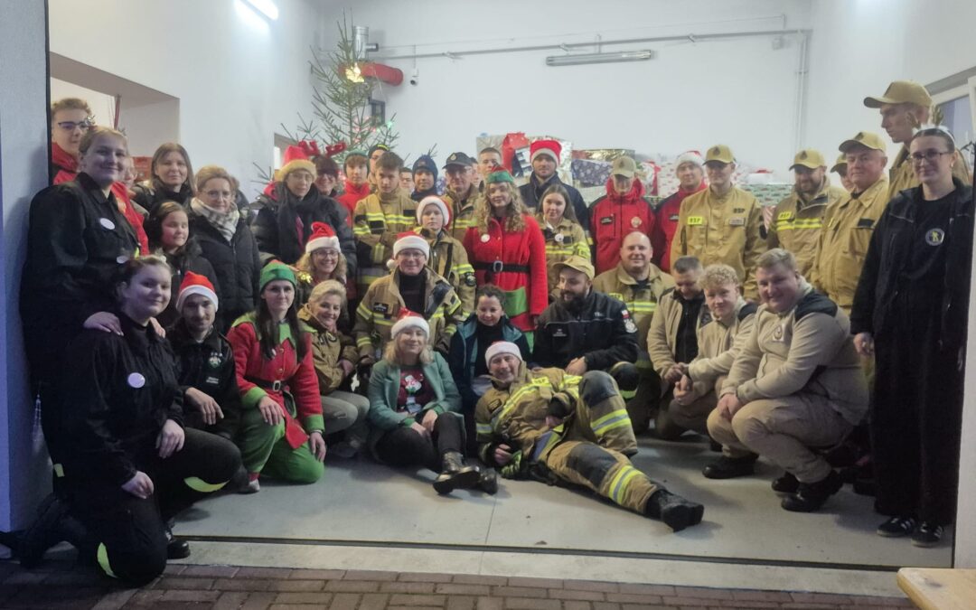 Za nami kolejna akcja „Paczka dla Dzieciaczka na święta od Strażaka”.