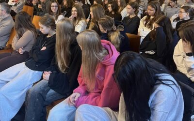 Z wizytą w 1 Liceum Ogólnokształcącym w Kluczborku.