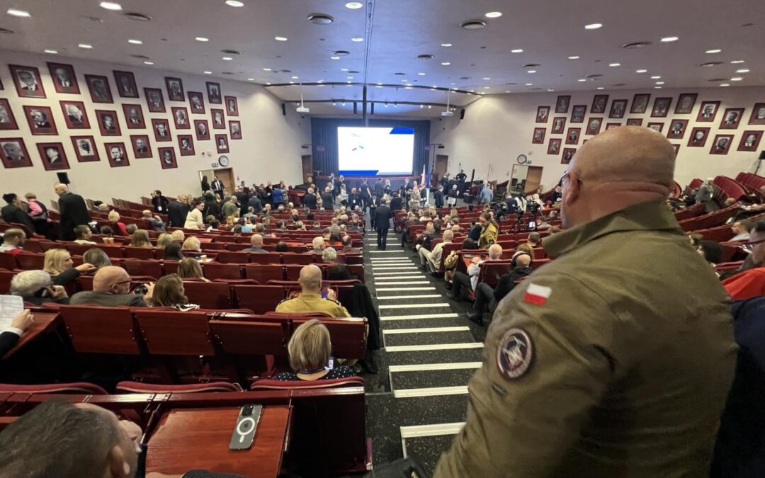 Prezes OPOLSARU i OSP JRS Nakło uczestnikiem warszawskiej konferencji „System ochrony zdrowia w czasie wojny…”