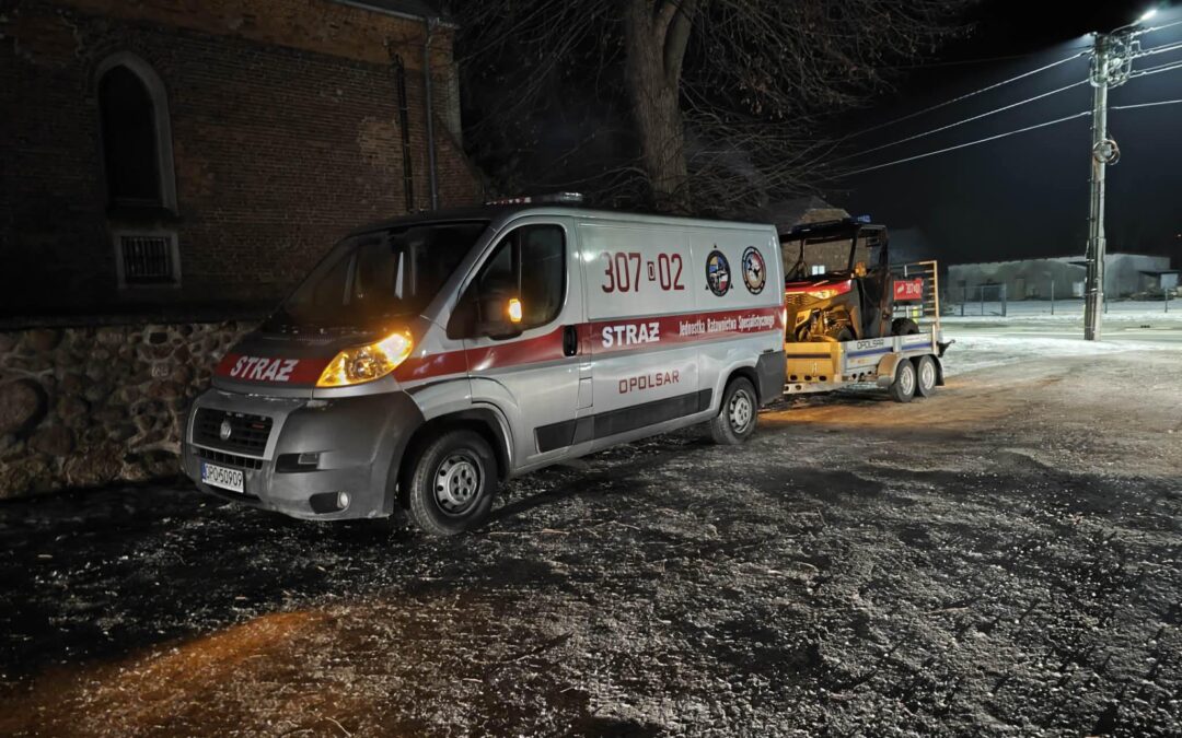 Poszukiwania w Starym Grodkowie.