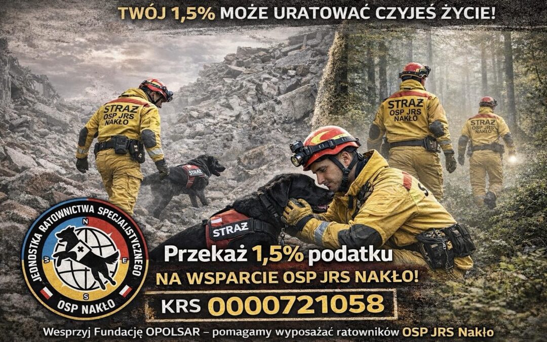 Twój 1,5% może uratować czyjeś życie.