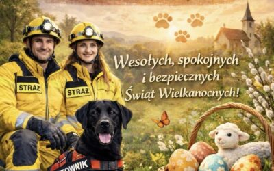Spokojnych Świąt życzą druhowie i druhny OSP JRS Nakło razem z MOYA Ratowniczka.