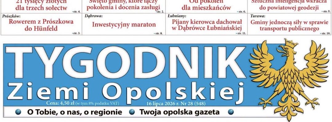 TYGODNIK ZIEMI OPOLSKIEJ – 16.07.2026 „Wyjątkowe szkolenie w Amsterdamie”